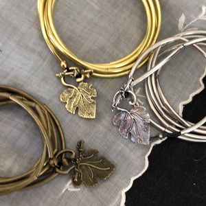 These custom made bracelets are beautifully unique